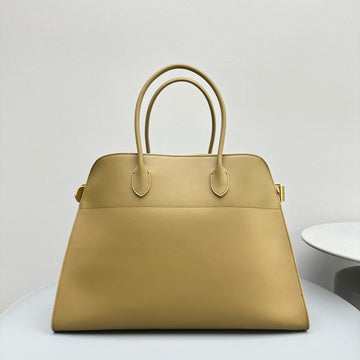 The Row Margaux 17 Camel Leather