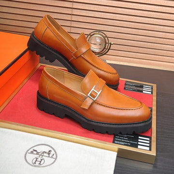 Hm Monterey Loafer Bronze Calfskin