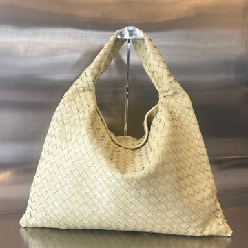Large Hop 54 In Dark Cream Lambskin