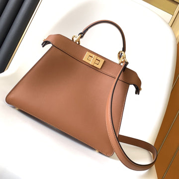 Peekaboo Iseeu Small 27CM Bag Gold Lambskin Gold Hardware