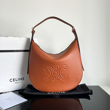 Triomphe 31 Tan Brown Calfskin