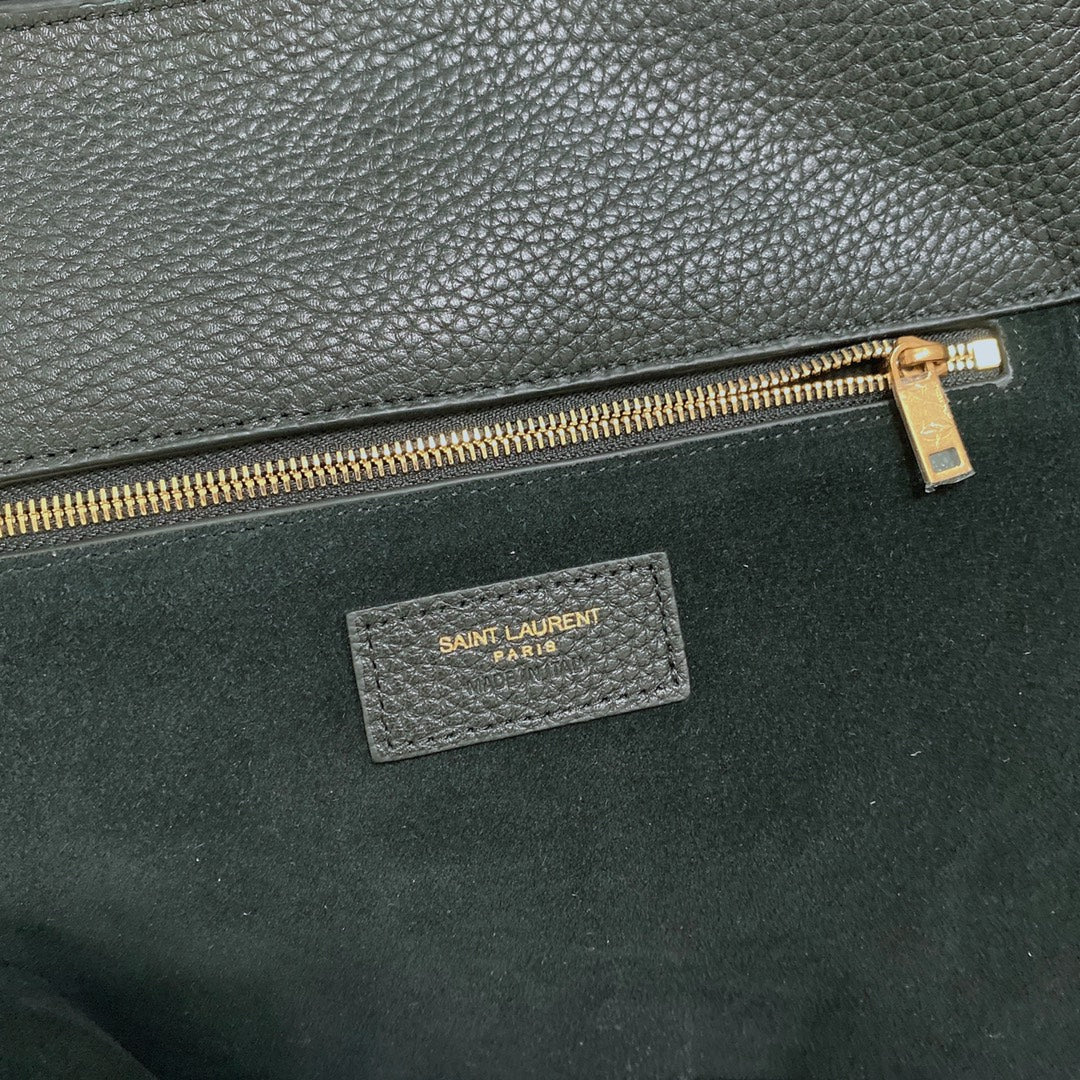 Bea Hobo 50 Grained Black Leather