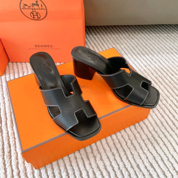 Hm Helia 60 Sandal Black Lambskin 963249