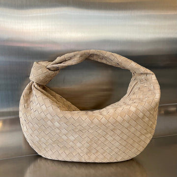 Small Jodie 48 Beige Cream Calfskin