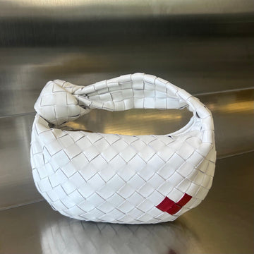 Bv 24 Mini Jodie 28 White Lambskin