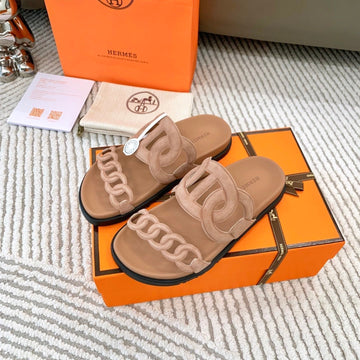 Hm Extra Sandal Rose Perle Suede 963524