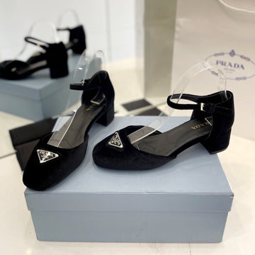 Pra Mary Jane Pumps Black Satin