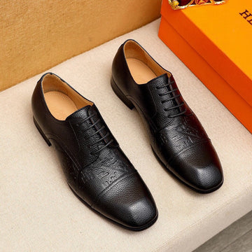 Hm Bally Scrivani Handpainted Black Calfskin