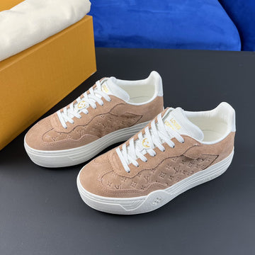 LV Groovy Sneaker Brown