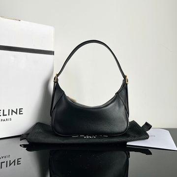 Mini Soft 19 Calfskin Handbag Black