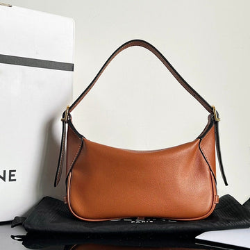 Mini Soft 19 Calfskin Handbag Tan
