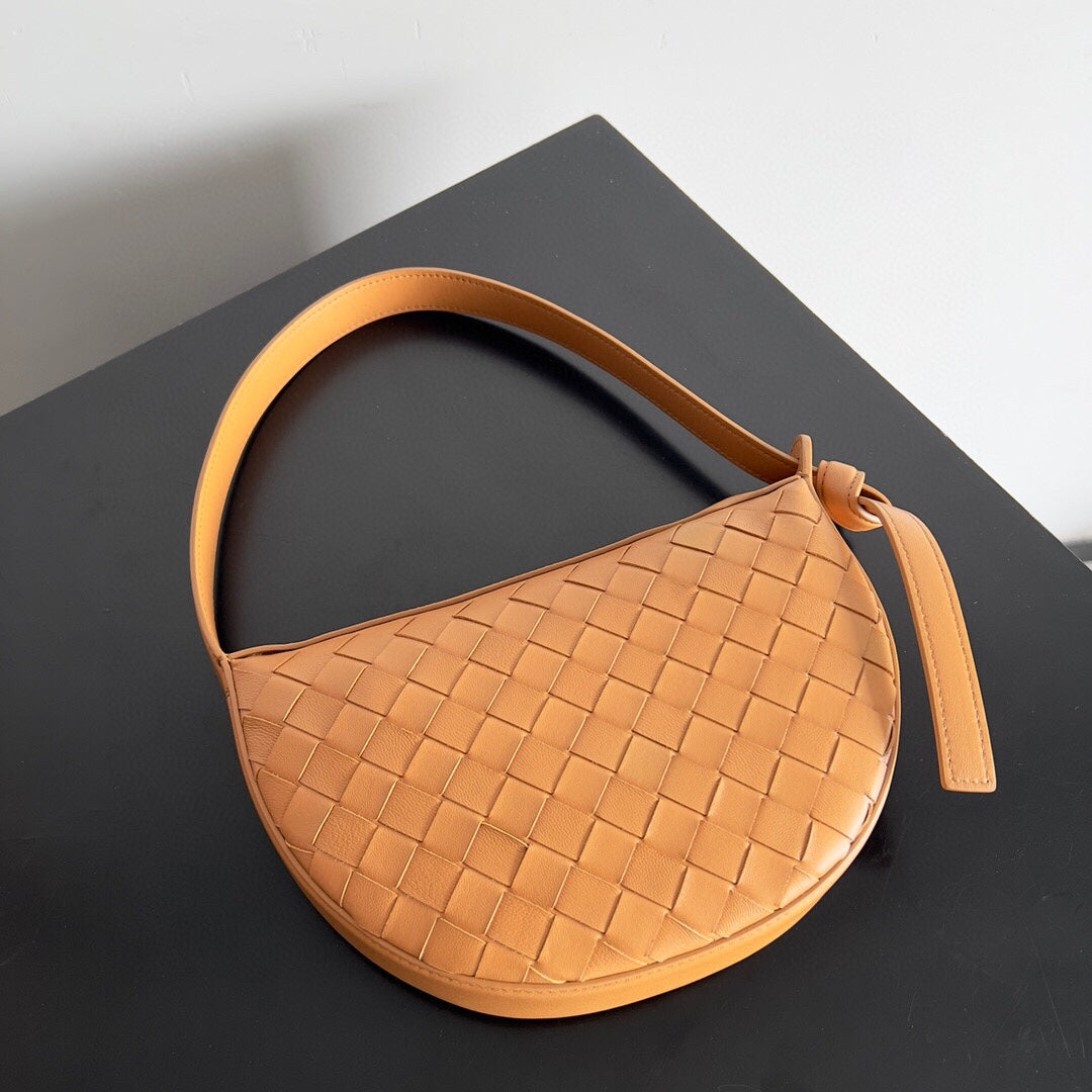Bv Mini Sunrise 23CM Salmon Calfskin Ghw