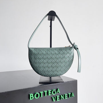 Bv Mini Sunrise 23CM Mint Calfskin Ghw