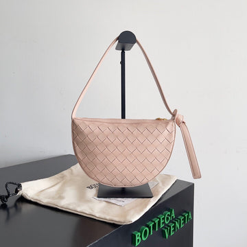 Bv Mini Sunrise 23CM Light Pink Calfskin Ghw