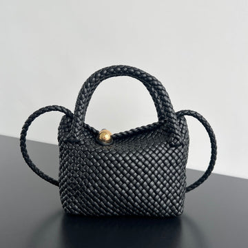 Mini Tosca 20 In Black Calfskin