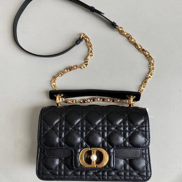 Mini Jolie 22 Bag Black Calfskin