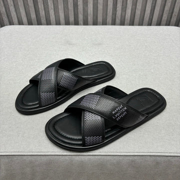 LV Venice Mule Sandals Black