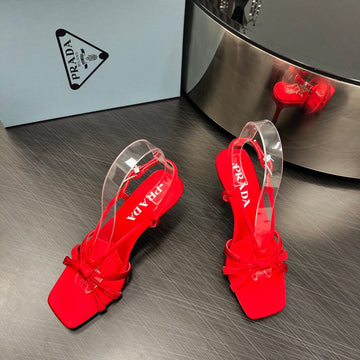 Pra Heeled Sandals Candy Satin