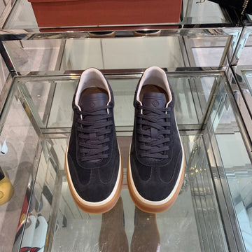 Lp Tennis Walk Sneakers Charcoal Suede