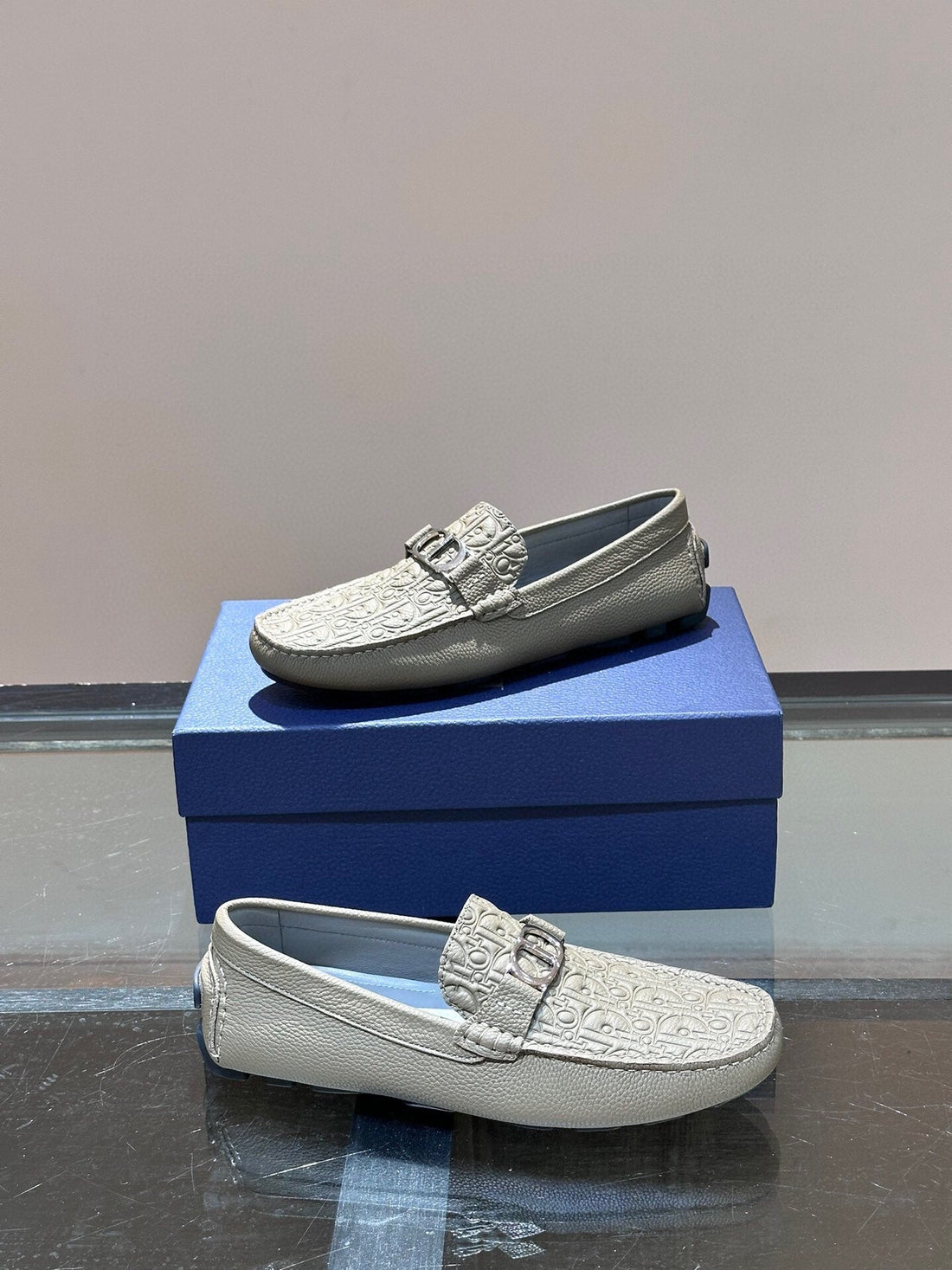 CD Odéon Loafer Sage Green Calfskin