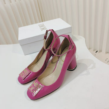 CD Miss Dior Pump 85MM In Deep Pink Cowhide 111337