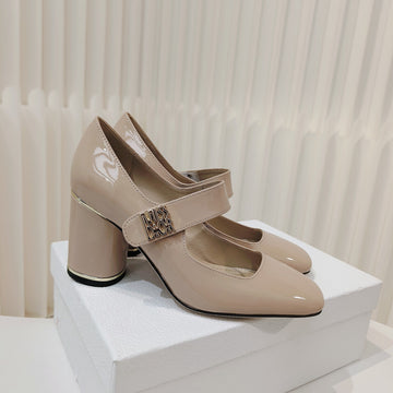 Miss Dior Pump 85MM In Beige Cowhide 111355