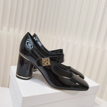 Miss Dior Pump 85MM In Glossy Black Cowhide 111359