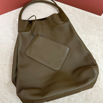 Bale Hobo Extra Large 40 Bag In Mocha Brown Calfskin