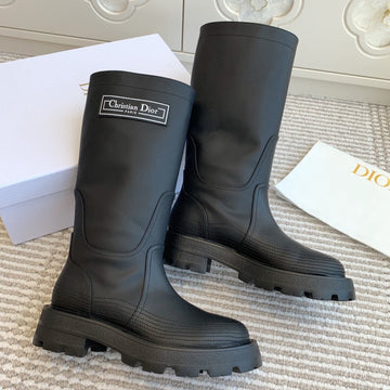 CD D-Scots Boot Black Calfskin 105126