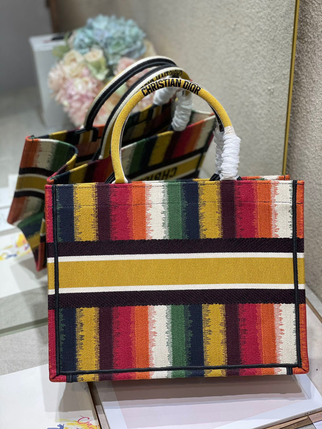 CD Electrical Diagram Rainbow Book Tote 36CM Bag Canvas 336537
