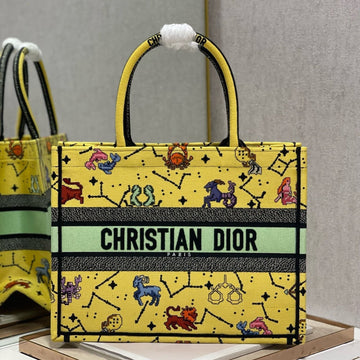 CD Tanabata Yellow Book Tote 36CM Bag Canvas 336543