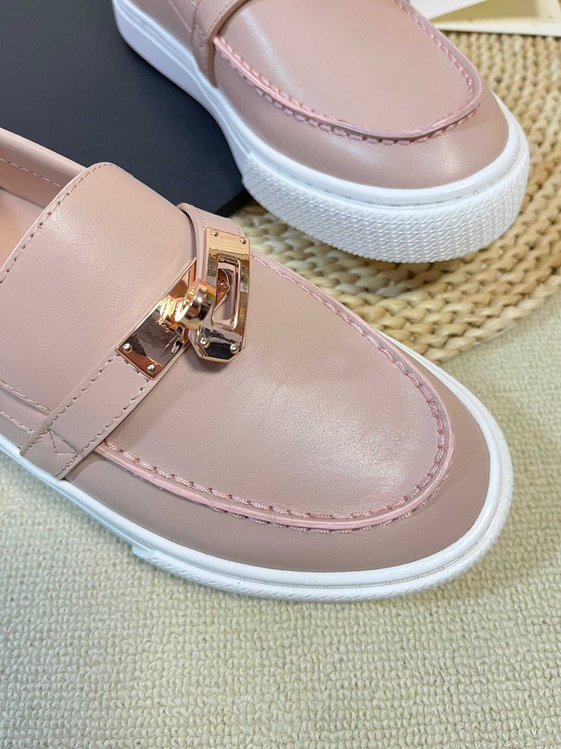 Hm Loafer Pink Cowhide 317050