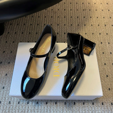 CD 25S D-Art Pumps 55MM Black Patent Leather