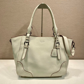 Prada Large Tote Bag 38CM Khahi Leather