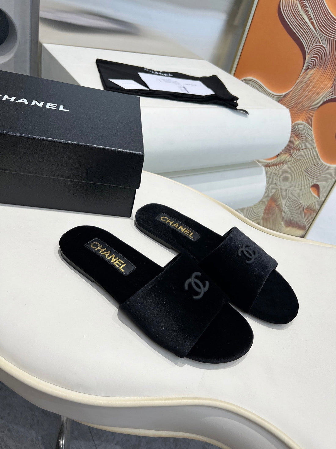 CC 26S Slide Black Velvet 684904