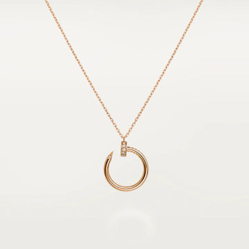 Juste Necklace Pink Gold