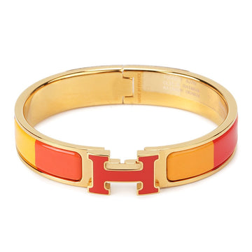 H Bracelet Orange Rainbow Ceramic