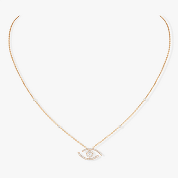 Lucky Eye Paved Necklace Diamond
