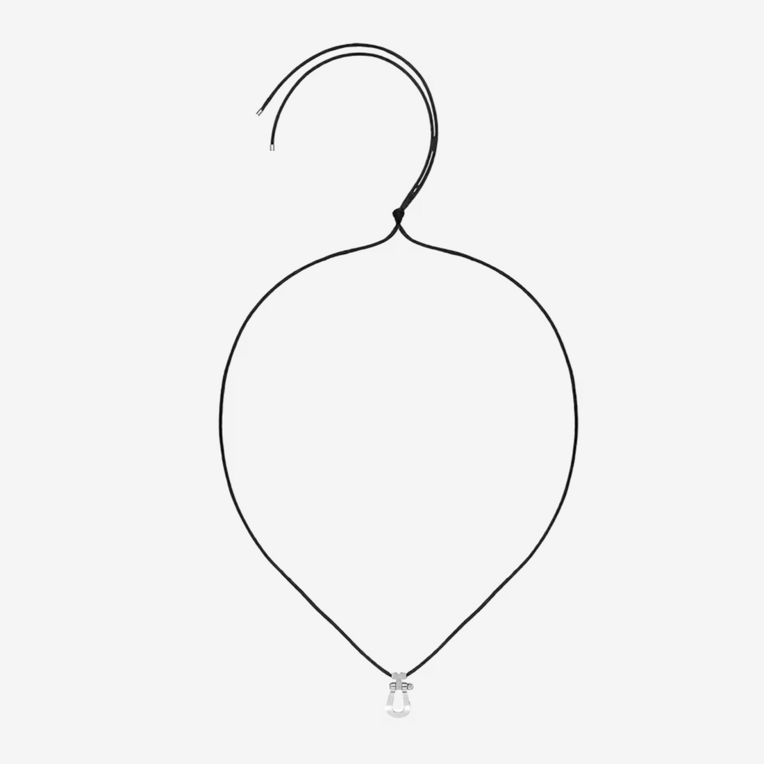 Force 10 Pendant Silver Necklace Large Model