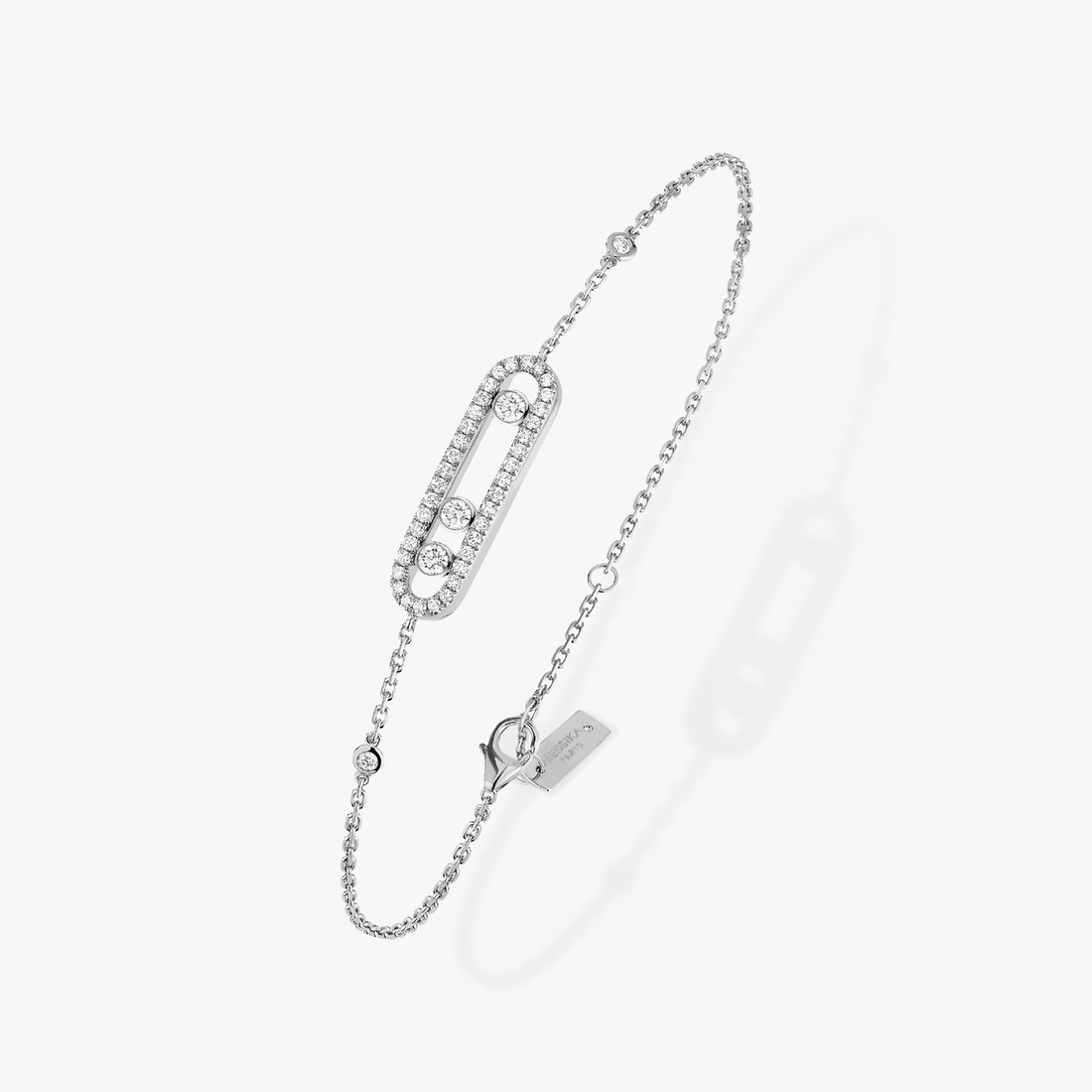 Baby Move Paved Diamond Bracelet