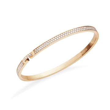 Liens Évidence Diamond Paved Bracelet