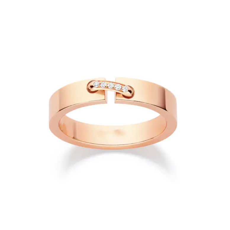 Alliance Liens Évidence Diamond 4MM Ring