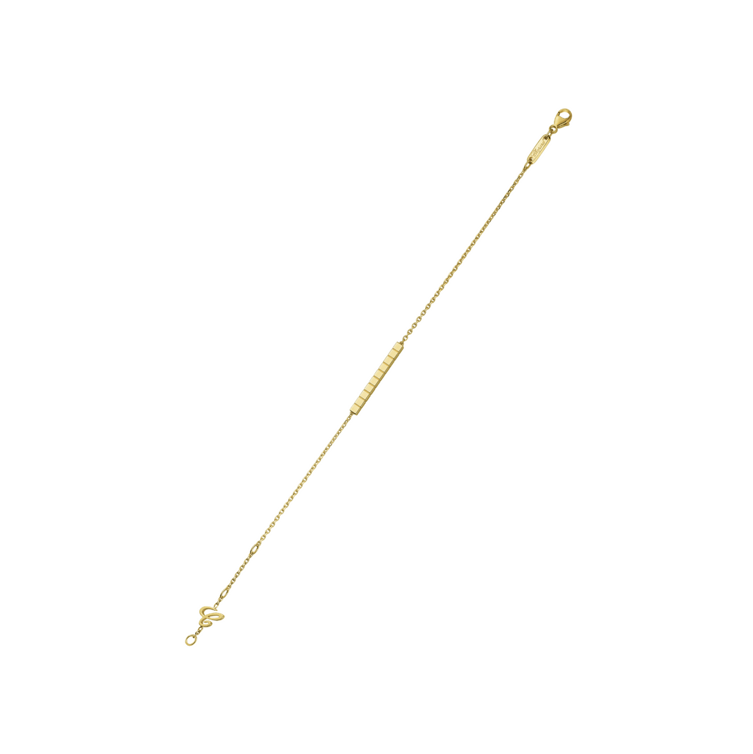 Ice Cube 10 Elements Gold Bracelet