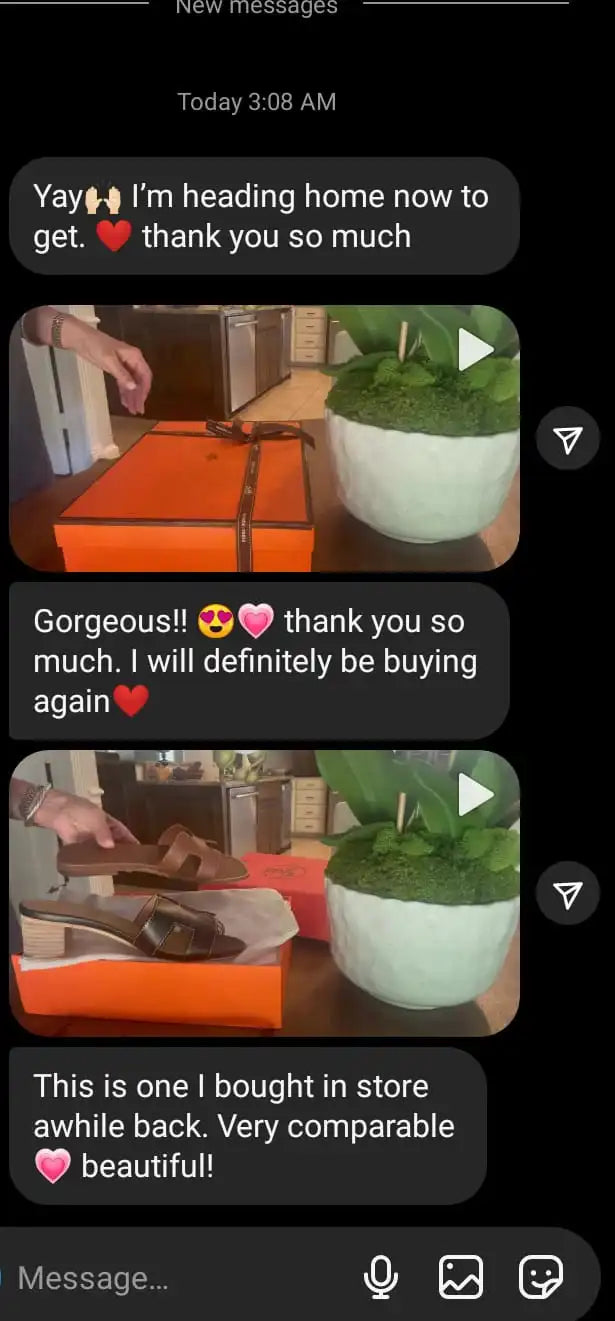 Customer review screenshot