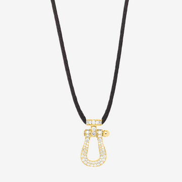 Force 10 Pendant Full Diamond Necklace Large Model