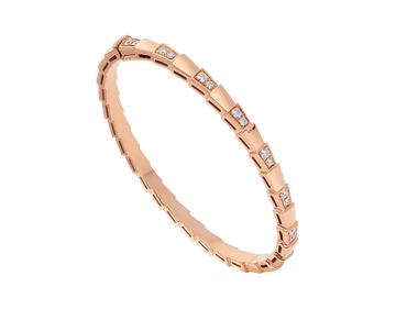 Serpenti Bracelet Pink Gold Diamond
