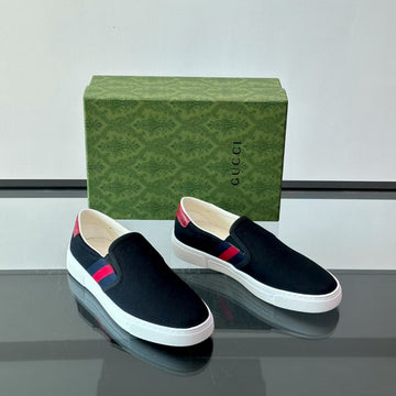 GG Men's Ace Slip-On Sneaker Logo Embroidery
