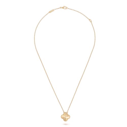 Clover Medium Gold Necklace