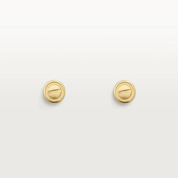Love Earrings Gold 7.2mm