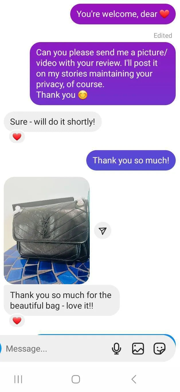 Customer review screenshot